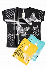 ZJD футболка женская бабочки
